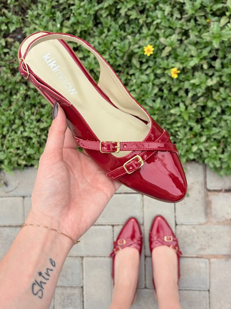 SLINGBACK ESCARLATA CHAROL K004