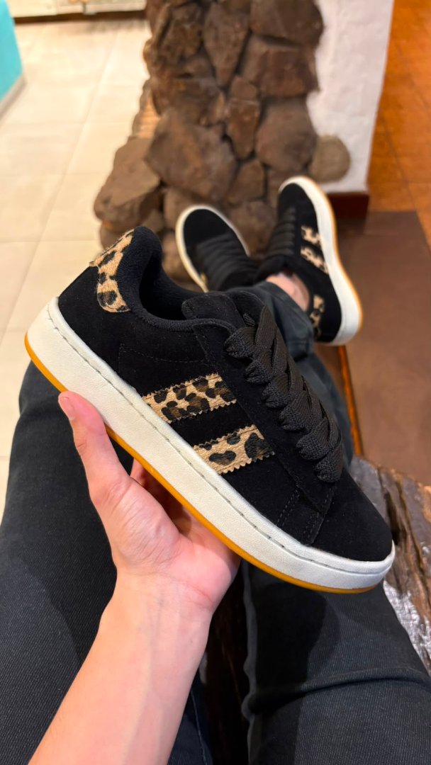 SNEAKER ADA PRETO/ONCA VM