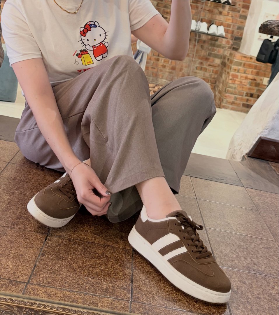 Sneaker Reigo L801 Marron